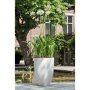 Pottery Pots Refined Ben ronde plantenbak middelhoog wit buiten